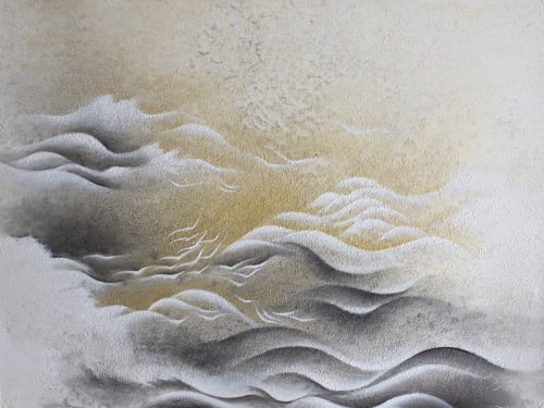 Delicate presence | Oil And Acrylic Painting in Paintings by Francesca Borgo