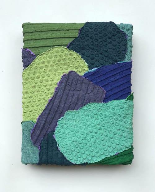 Dissociation 30 - Textured Acrylic Painting | Oil And Acrylic Painting in Paintings by Helena Parriott