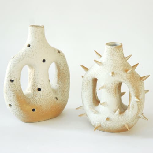 Pneuma and Spica Vessels | Vases & Vessels by niho Ceramics