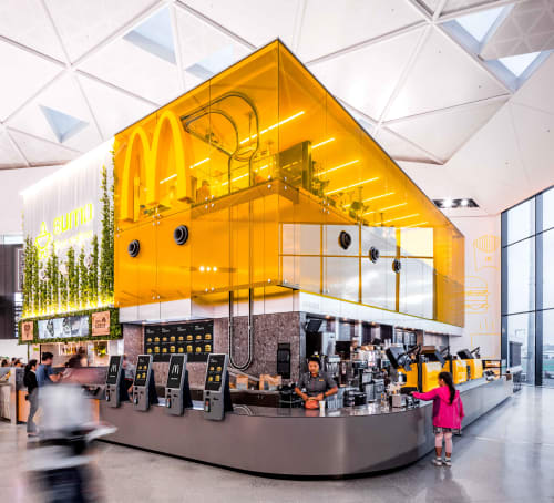 Sydney Airport, Public Service Centers, Interior Design