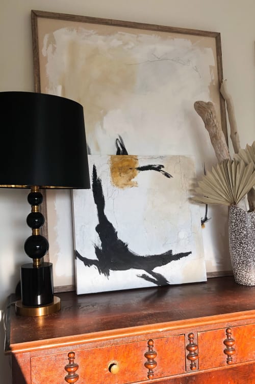 Contrast Study | Paintings by Lizzie DiSilvestro | Private Residence in Bixby