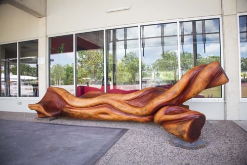Twisted Turkey Bush | Public Sculptures by Joel Mitchell | TAMINMIN COLLEGE in Humpty Doo