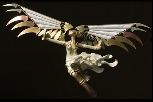 The One Who Learned to Fly | Public Sculptures by Nina Winters