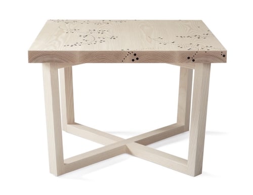 Nail Inlay End Table No. 202 | Tables by Peter Sandback