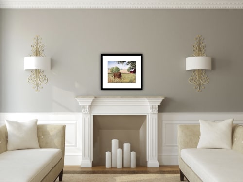 Brown Cow | Prints by Maurice Dionne FINEART