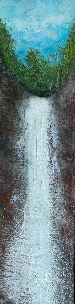 Spring Falls | Mixed Media in Paintings by Susan Wallis