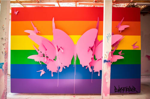 Love Is Multicolors | Murals by punkmetender | Los Angeles in Los Angeles
