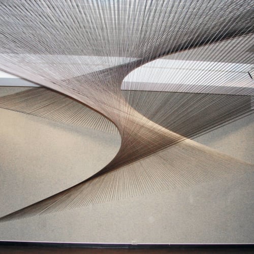 “Linear Motion II” | Art & Wall Decor by Amie Adelman | Breckenridge Fine Arts Center in Breckenridge