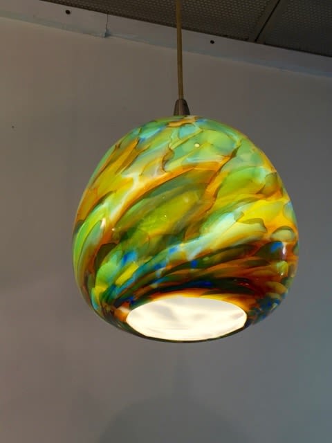 private home | Pendants by Rick Strini. STRINI ART GLASS