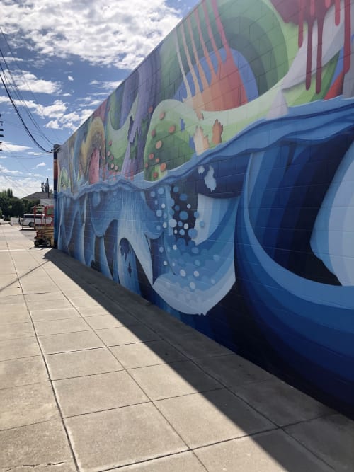 Glug Glug Glug | Street Murals by ABG Art Group | California Water Service Co in Livermore