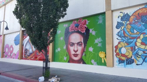 Frida Kahlo Mural | Murals by Rafael Blanco | Circus Circus Reno in Reno