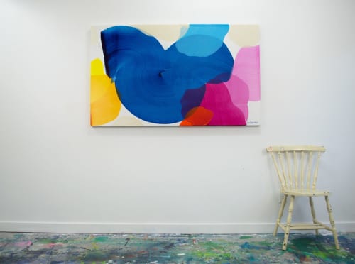 Happy Sunny Daze | Paintings by Claire Desjardins