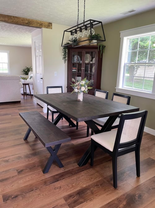 Custom White Oak Dinig Ta | Dining Table in Tables by TRM WoodCraft