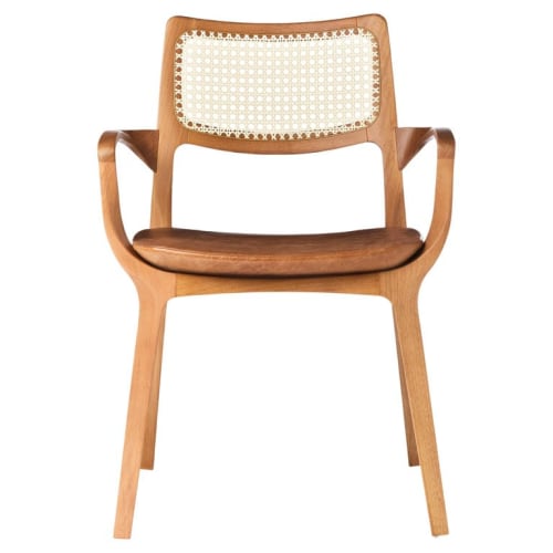 Post-Modern Style Aurora Chair in Sculpted Solid Wood | Chairs by SIMONINI