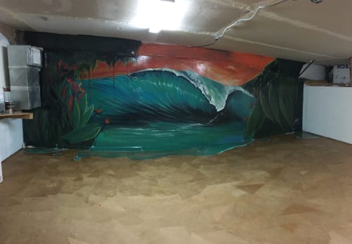 WAIPIO VALLEY 3D MURAL | Murals by The Art of Danielle Zirk LLC