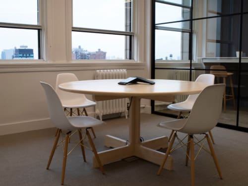 Physalia Round Table in Ash | Tables by Asa Pingree | FinTech Collective in New York
