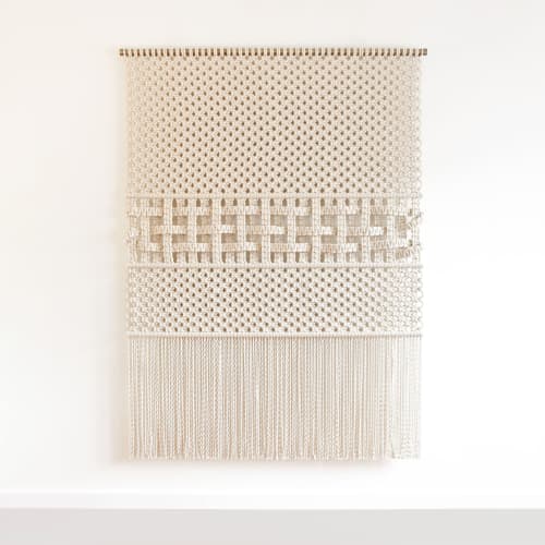 Woven Through Time | Wall Hangings by Tamar Samplonius