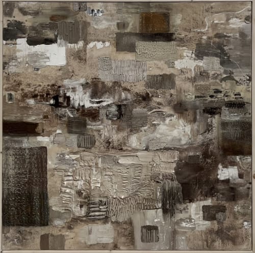 hunter's moon | Mixed Media in Paintings by VISCERAL HOME STUDIO