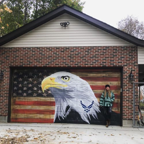 Eagle Mural | Murals by Erica Arndts