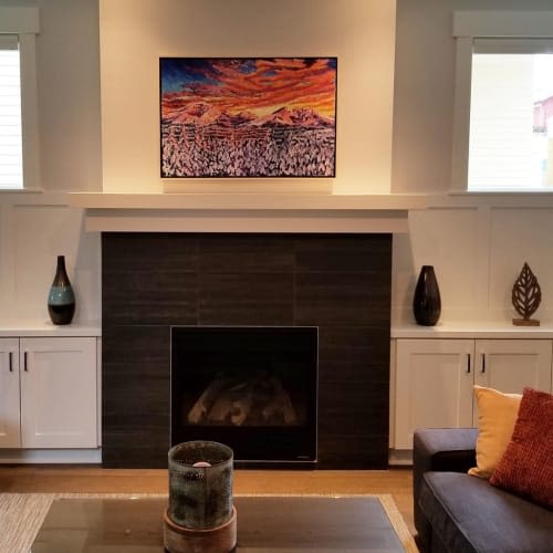 “Dreaming” Painting | Oil And Acrylic Painting in Paintings by Eryn Tehan