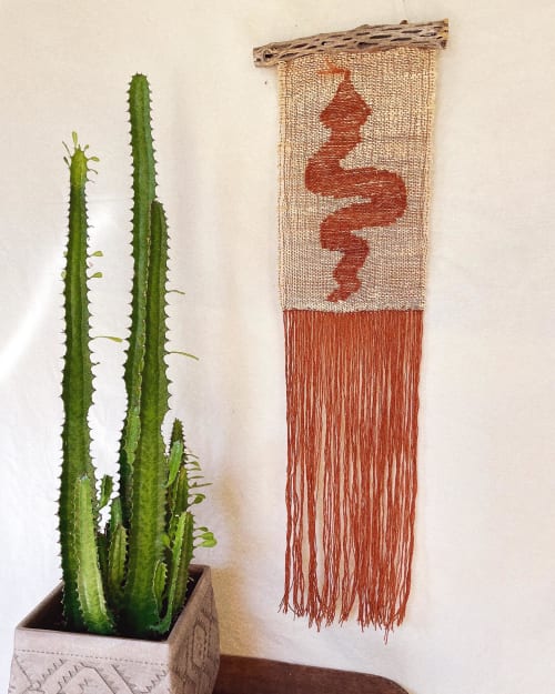 Serpent Tapestry 1 | Wall Hangings by Zanny Adornments