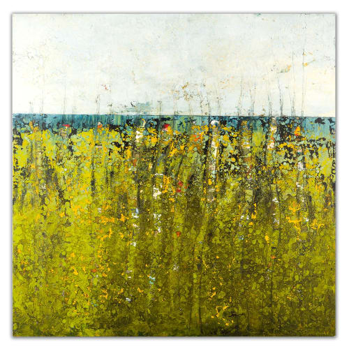 Skyline | Oil And Acrylic Painting in Paintings by Annie Darling | Portland in Portland