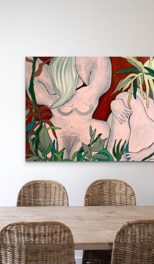 Cyclone VI | Oil And Acrylic Painting in Paintings by THEODOSIA MARCHANT