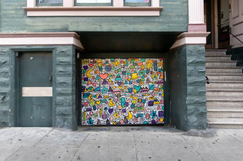All The Things Mural | Street Murals by Elliott C Nathan