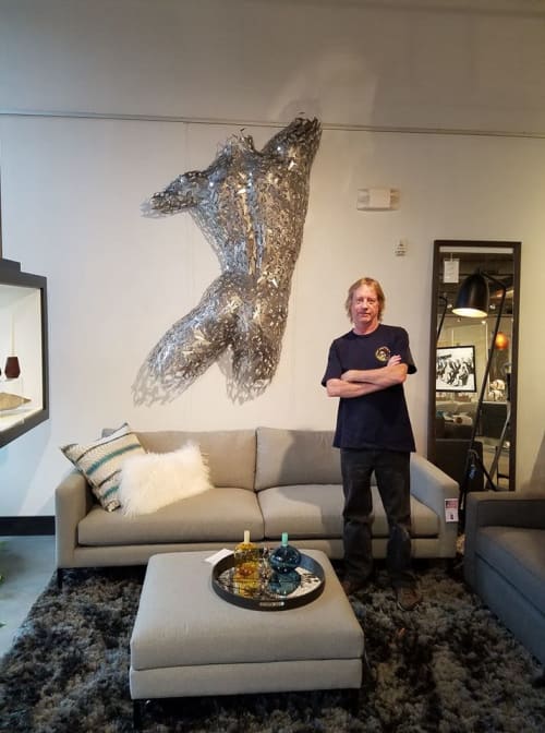 Bruno | Wall Sculpture in Wall Hangings by Lawrence Feir | BeyondBlue Interiors in Raleigh