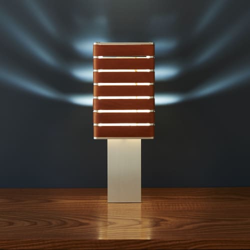 Exigen by Mnima. Table Light Sculpted from Solid Aluminum. | Lamps by mnima