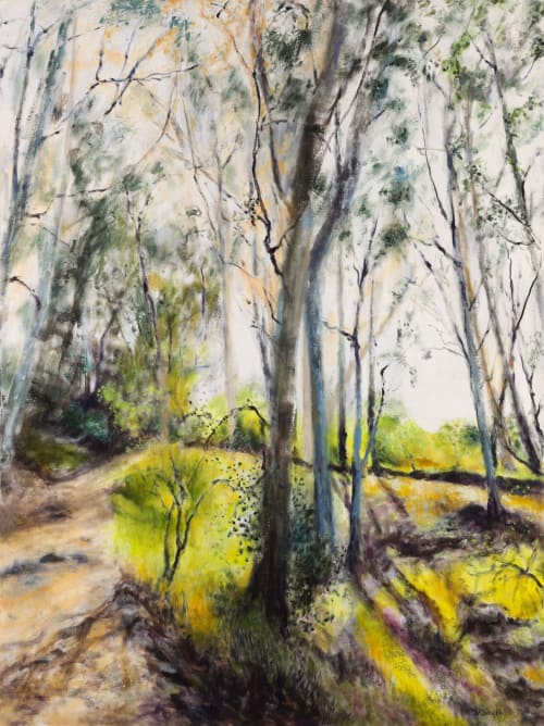 Eucalyptus Trail | Paintings by Sally K. Smith Artist