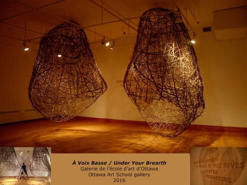 Under Your Breath | Public Art by Marc WALTER | Ottawa Art Gallery in Ottawa