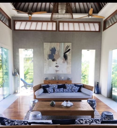 Commisson piece specially made for  Villa Breeze | Oil And Acrylic Painting in Paintings by Irene Hoff