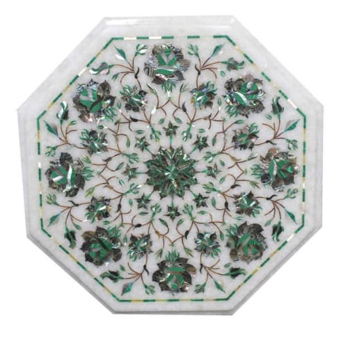 white marble table, coffee table, end table, tabletop | Tables by Innovative Home Decors
