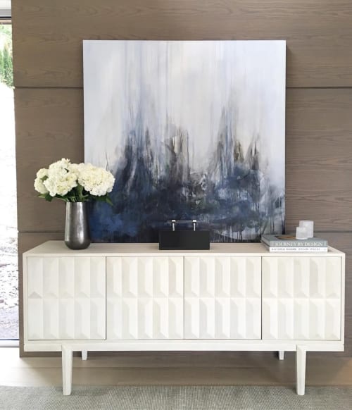 Hawks Series 119 | Mixed Media by Lisa Ochowycz