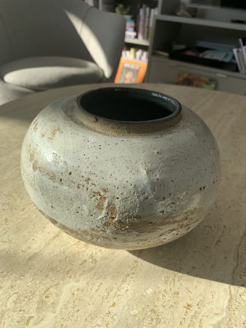 Curling Stone | Decorative Bowl in Decorative Objects by Falkin Pottery