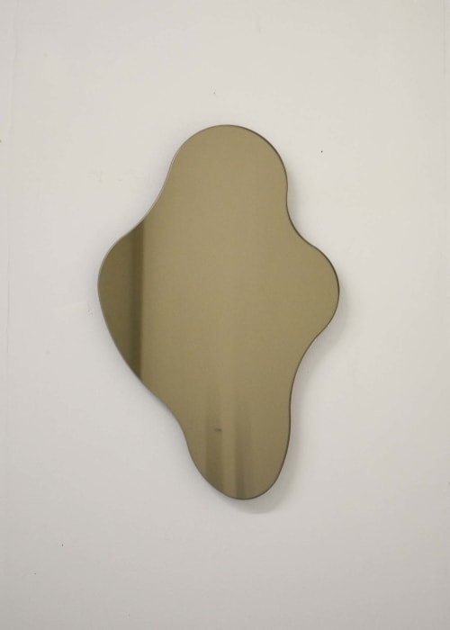 Isla Bronze Glass Mirror #4 | Decorative Objects by Cheyenne Concepcion