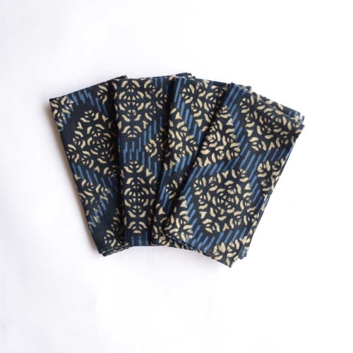 Dinner Napkins | Nimes - Set of 4 | Linens & Bedding by ichcha