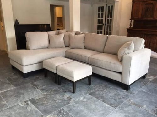 Surfside Sectional Sofa Chaise | Couches & Sofas by Larry St. John & Co. Custom Furniture