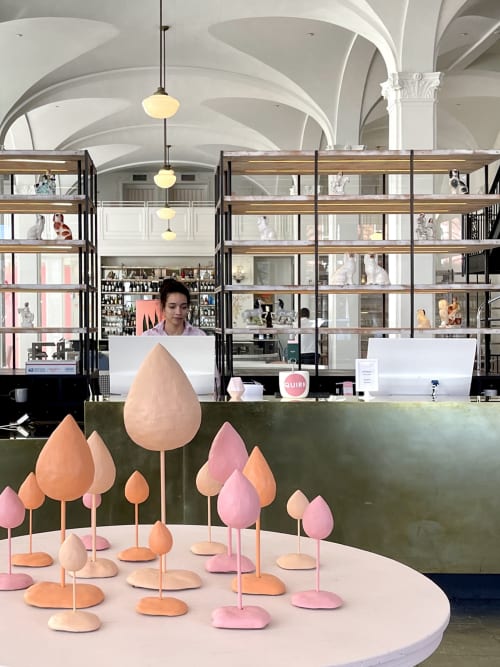 Teardrop Sculpture | Sculptures by Meg Morrison | Quirk Hotel Richmond in Richmond