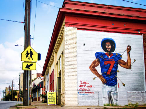St. Kaepernick | Murals by Occasional Superstar
