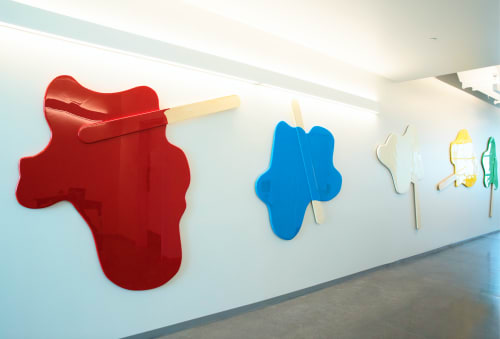 Melted | Wall Hangings by ANTLRE - Hannah Sitzer | Google RWC SEA6 in Redwood City