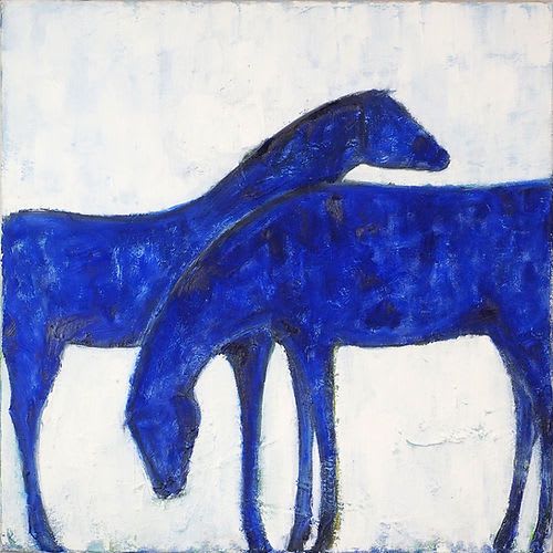 Blue Mates | Paintings by KIRSTEN KAINZ