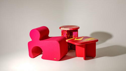 Konyky pouf | Benches & Ottomans by DONNA Furniture