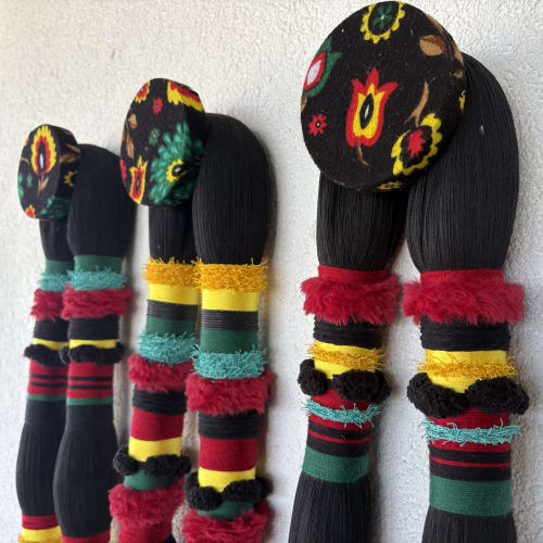 Lomas Style Black Macrame Wall Hanging | Wall Hangings by Sarmal Design