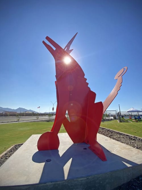 Wolf Moon | Public Sculptures by John Randall Nelson