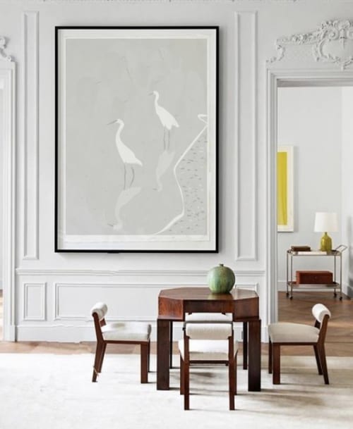 Gene Babrera Limited Edition Print Patient Egrets | Prints by RGB Fine Art