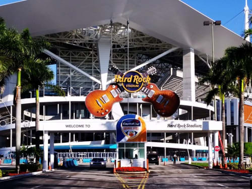 Hard Rock Stadium | Signage by Jones Sign Company | Hard Rock Stadium in Miami Gardens