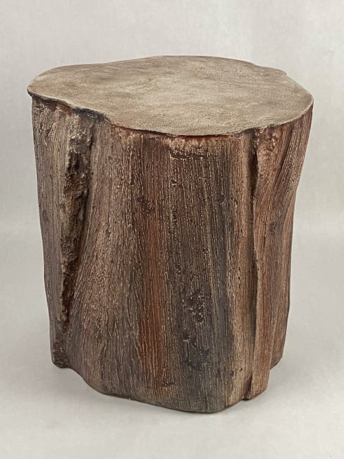 Concrete Palm Stump Side Table or Seat | Tables by Holmes Wilson Furniture