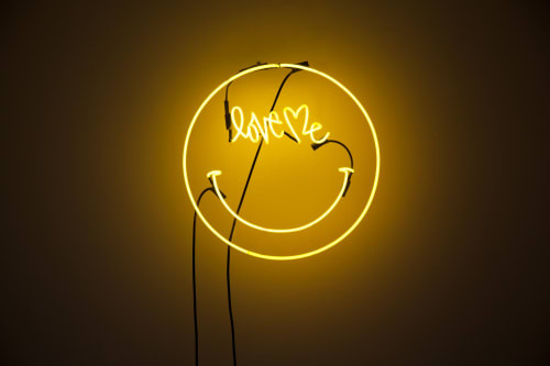 Love Me Smiley Neon | Lighting by Curtis Kulig